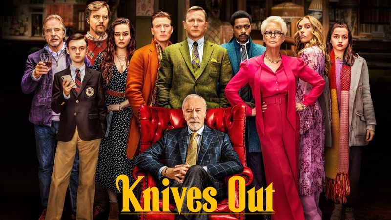 Knives Out Poster Landscape Image
