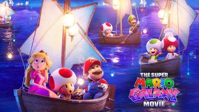The Super Mario Galaxy Movie Poster Landscape Image