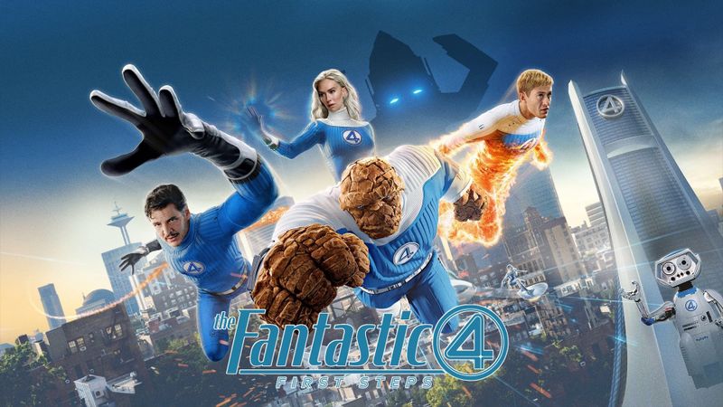 The Fantastic Four: First Steps Poster Landscape Image