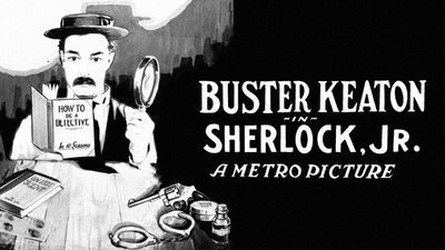 Sherlock Holmes Jr. Poster Landscape Image