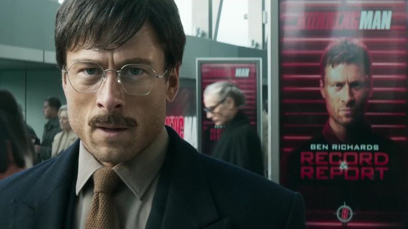 The Running Man Backdrop Image