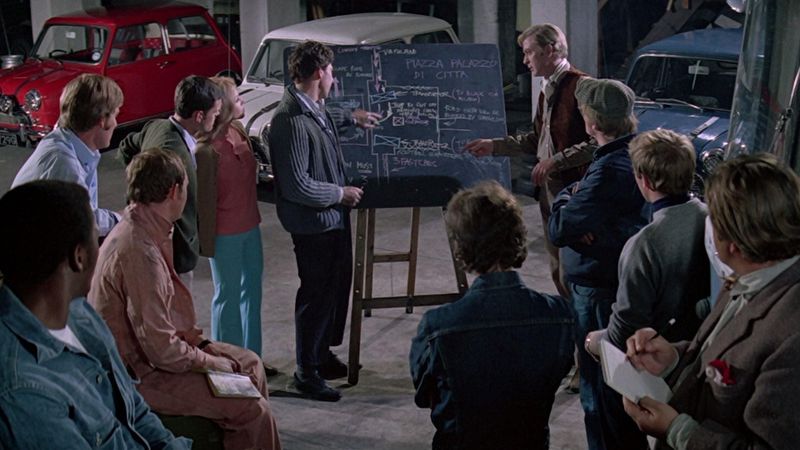 The Italian Job Backdrop Image